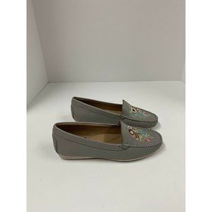 Driver Club USA Womens Casual Shoes Loafers Size 5  Ash Grainy Floral